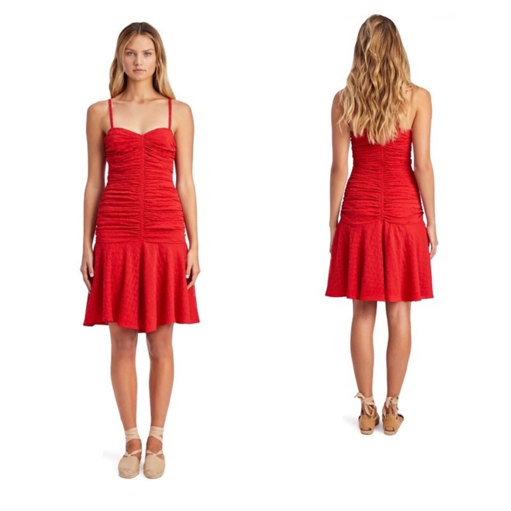 JILL Jill Stuart NWOT Angelica Ruched Eyelet